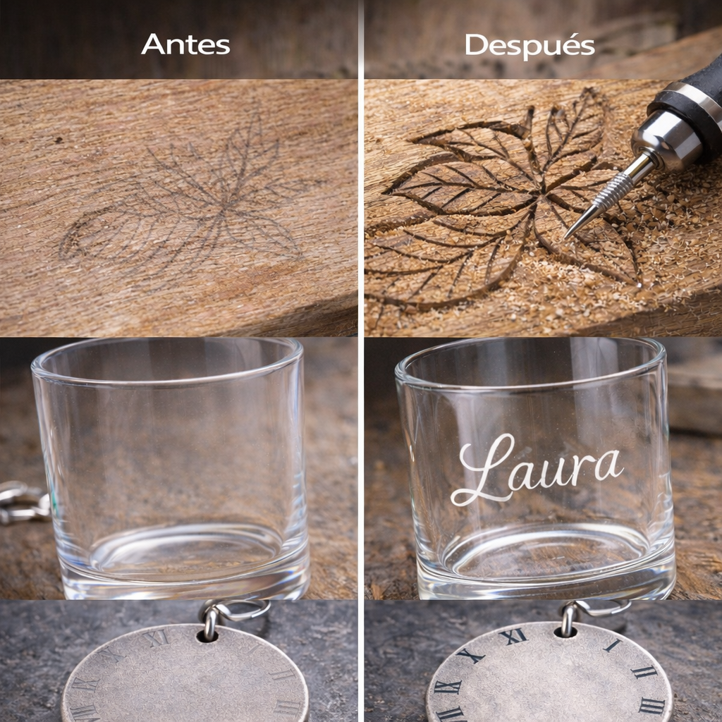 Herramienta de grabado eléctrica de precisión