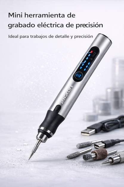 Herramienta de grabado eléctrica de precisión