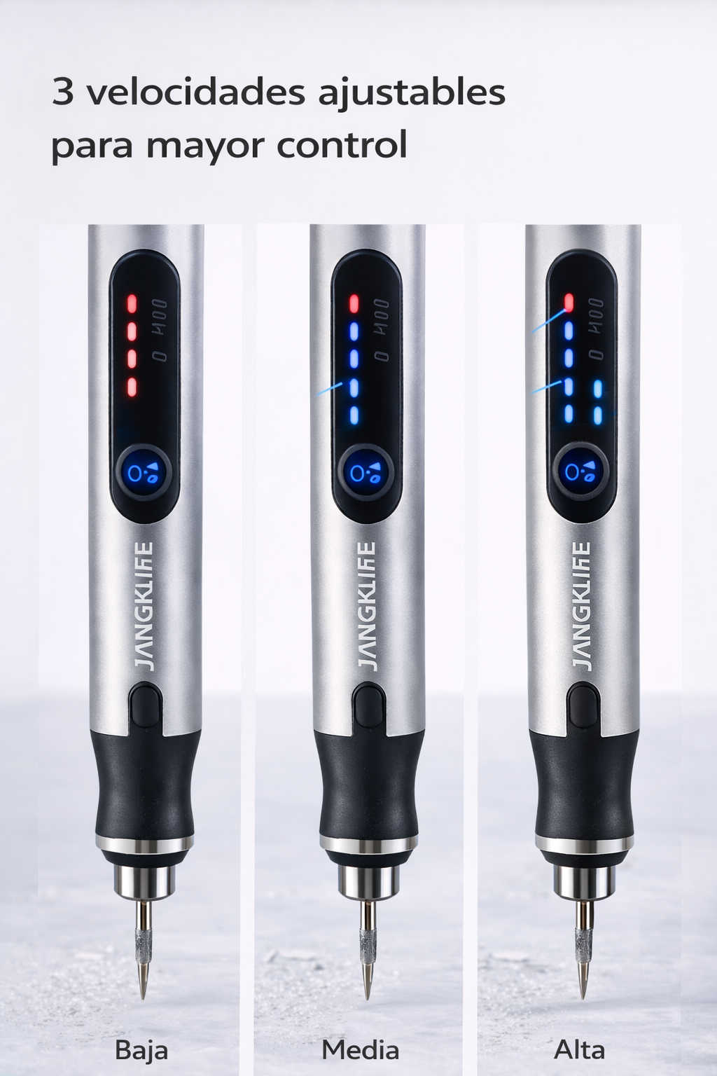 Herramienta de grabado eléctrica de precisión