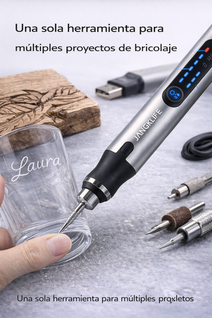 Herramienta de grabado eléctrica de precisión